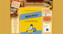 Desktop Screenshot of ortova.tkweb.cz